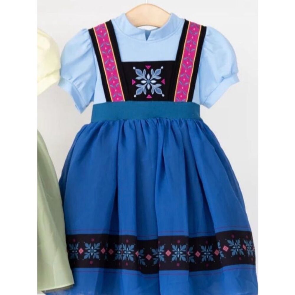 Taylor Joelle Baby Elsa Frozen Tutu Dress Sz 7